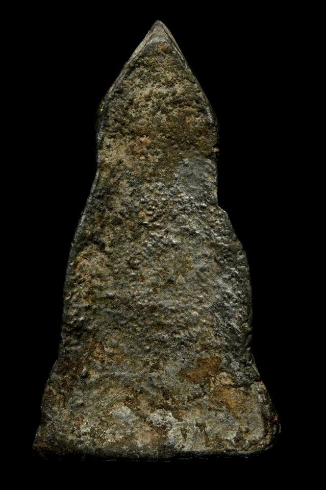 พระอู่ทองตะกวน กรุเขาพนมเพลิง เนื้อชินเงิน