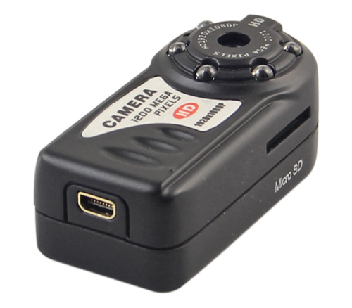 กล้องจิ๋วHD1080P T8000 มีอินฟาเรท บันทึกได้แม้ขณะชาร์จไฟ 