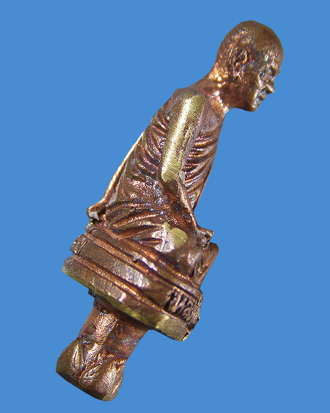 รูปหล่อโบราณ 85 ปี ลป.แผ้ว วัดกำแพงแสน ออกวัดตระพัง