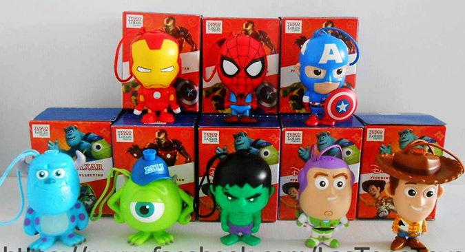 Super hero and Friend ครบชุด 8 ตัวครับ