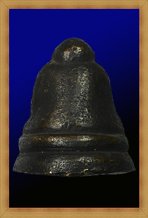 พระสังกัจจายน์หล่อโบราณ รุ่นแรก วัดสังข์กระจายวรวิหาร เนื้อทองผสม สร้างราวปี พ.ศ.2495-2499 ดินไทย