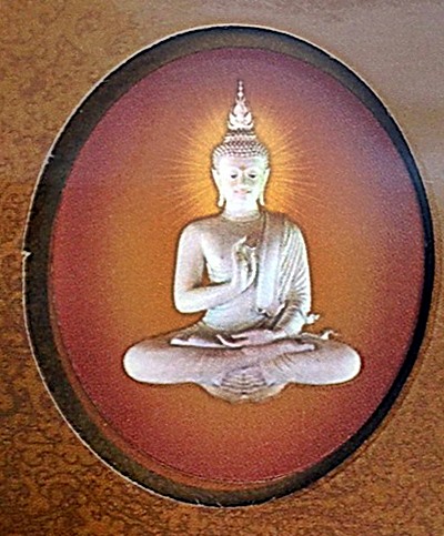 ล๊อกเก็ต พระพุทธประทานความสุข 1 ชุด ( 2 พิมพ์ )