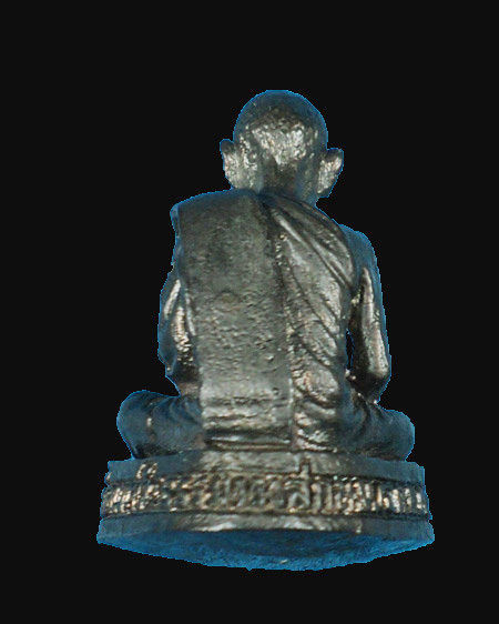 รูปหล่อ หลวงพ่อผล วัดเชิงหวาย  เนื้อนวะโลหะ  ปี 38