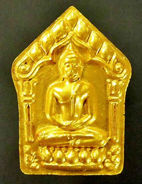 วัดใจ!!! พระขุนเเผนพรายกุมารพิมพ์ใหญ่ เนื้อเเดงทาทองฝังตะกรุดเงินคู่ รุ่นเมตตา มหานิยม ๙๑ปี A6