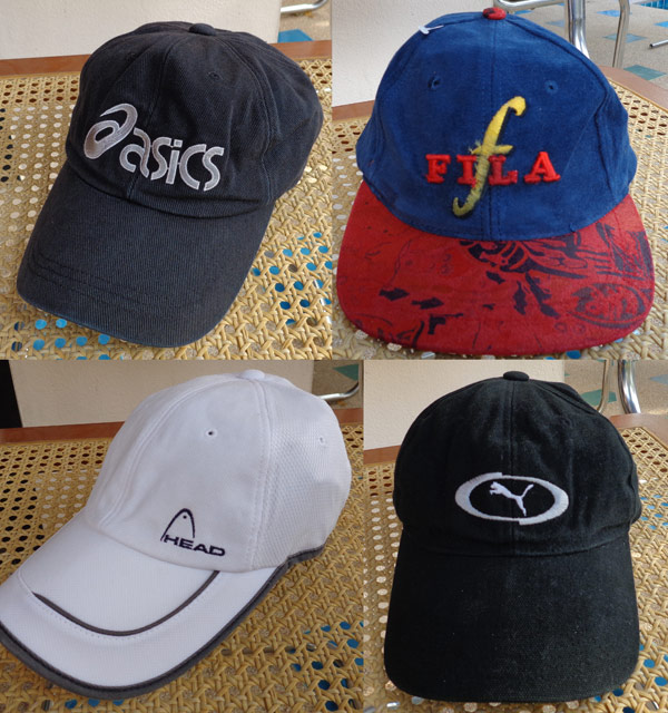 หมวกแบรนด์ดังสวยๆ 4 ใบ มี ASICS + FILA + HEAD + PUMA