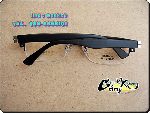  กรอบแว่น ODYSEY.. ทรงครึ่งกรอบ ขาสปริง กางได้ 180 องศา 