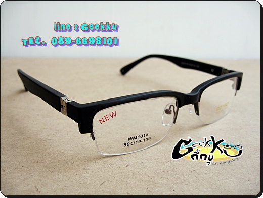  กรอบแว่น ODYSEY.. ทรงครึ่งกรอบ ขาสปริง กางได้ 180 องศา 