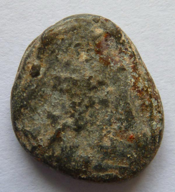 #326...พระสังกัจจายน์ กรุวัดหนองกระทุ่ม จังหวัดอุทัยธานี สูง 15 มิลลิเมตร