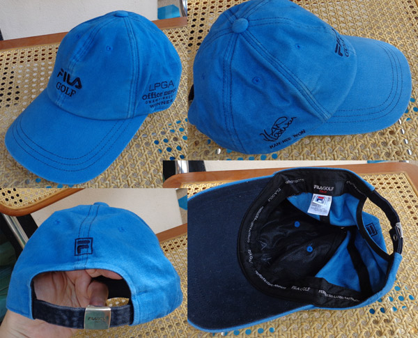 หมวก FILA ของแท้ สีโทนฟ้า+ หมวก HEAD ของแท้ สีเทา ได้ไปทีเดียว2ใบเลยครับ