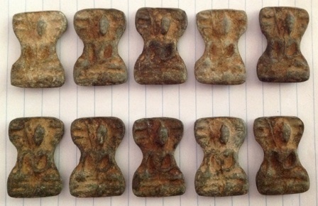 พระมเหศวร กรุวัดสว่างอารมณ์ สุพรรณบุรี จัดชุดใหญ่ 10องค์ หายากแล้วครับ