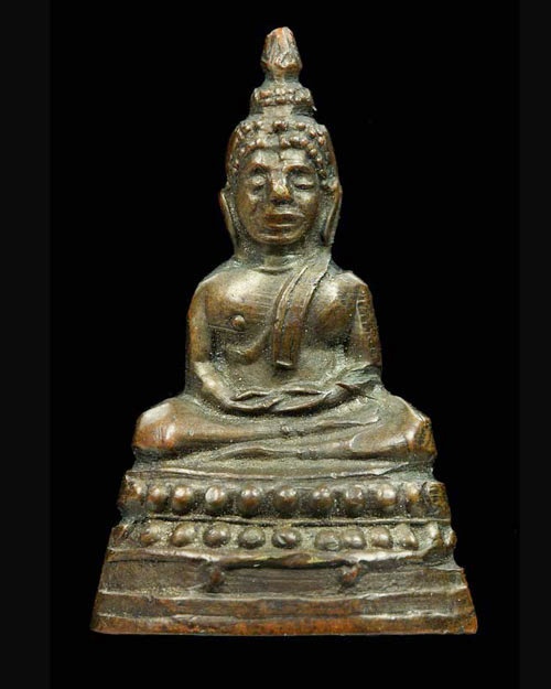 พระชัยวัฒน์ สี่มุมเมือง หน้าใหญ่ 1 โค๊ต อาจารย์นำปลุกเสก จมูกโด่งๆผิวเดิม งามๆ