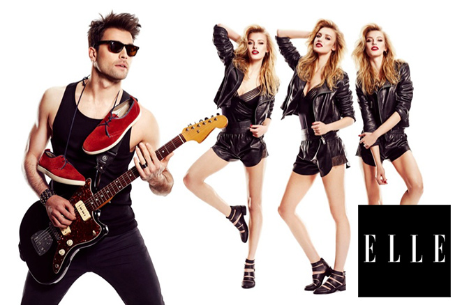 รองเท้าแบรนด์เนม ELLE ของแท้ สวยเทพเลย ,ดีไซน์โดนๆ แบบหนุ่ม HOT