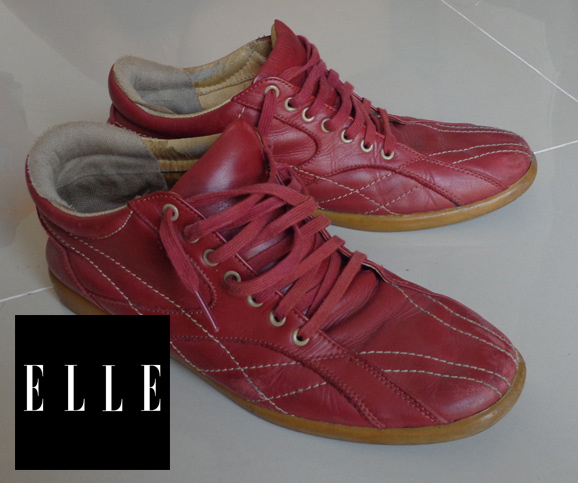 รองเท้าแบรนด์เนม ELLE ของแท้ สวยเทพเลย ,ดีไซน์โดนๆ แบบหนุ่ม HOT