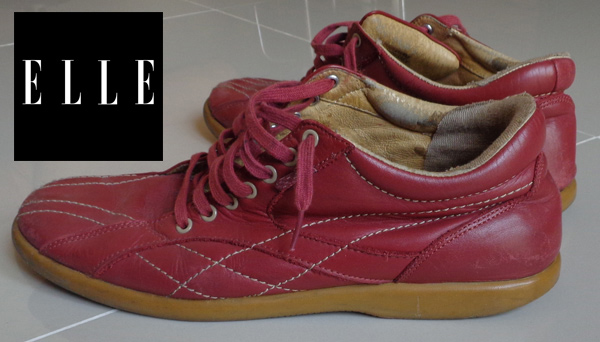 รองเท้าแบรนด์เนม ELLE ของแท้ สวยเทพเลย ,ดีไซน์โดนๆ แบบหนุ่ม HOT