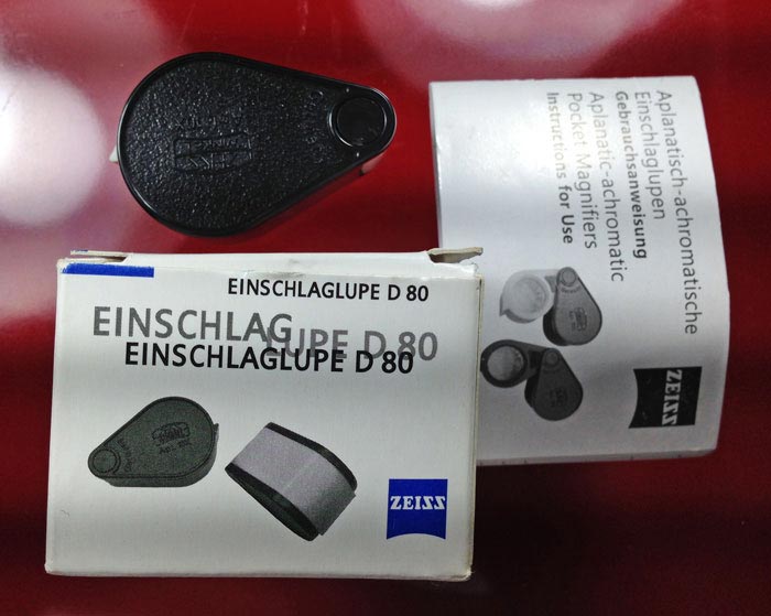 Zeiss D80 พร้อมกล่อง + คู่มือ + ซองหนัง มือ2 เคาะเดียว