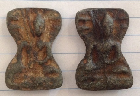 พระมเหศวร กรุวัดสว่างอารมณ์ สุพรรณบุรี 2องค์ ชุดที่2