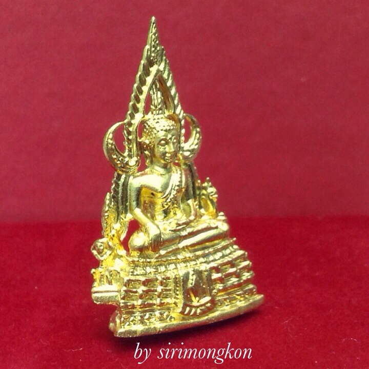 พระพุทธชินราช อุดกริ่ง เนื้อกะไหล่ทอง วัดพระศรีรัตนมหาธาตุ จ.พิษณุโลก มีโค๊ด กล่องเดิม