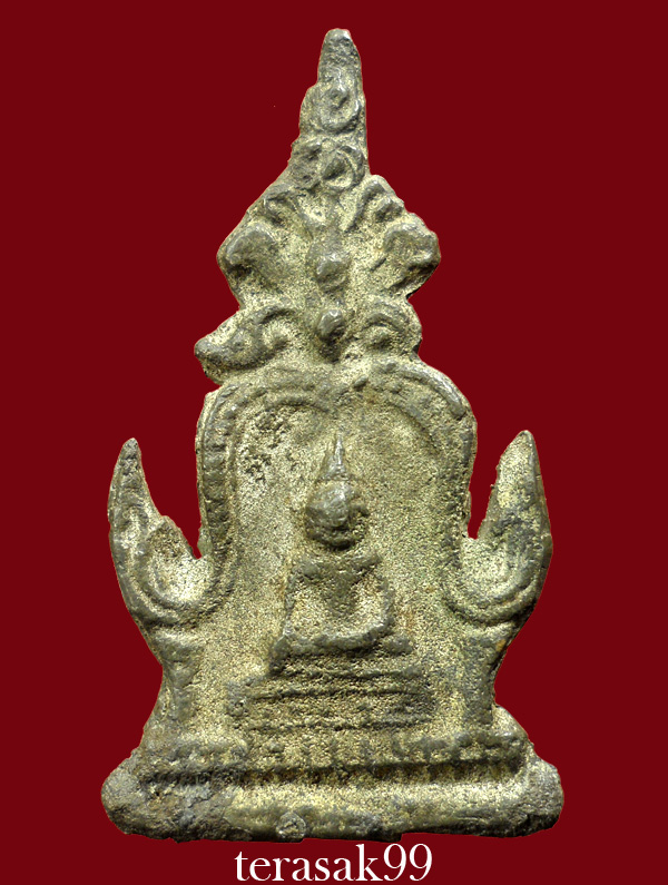 ซุ้มจิก เนื้อชินเงิน กรุอรัญญิก พิษณุโลก ราคาเบาๆ 