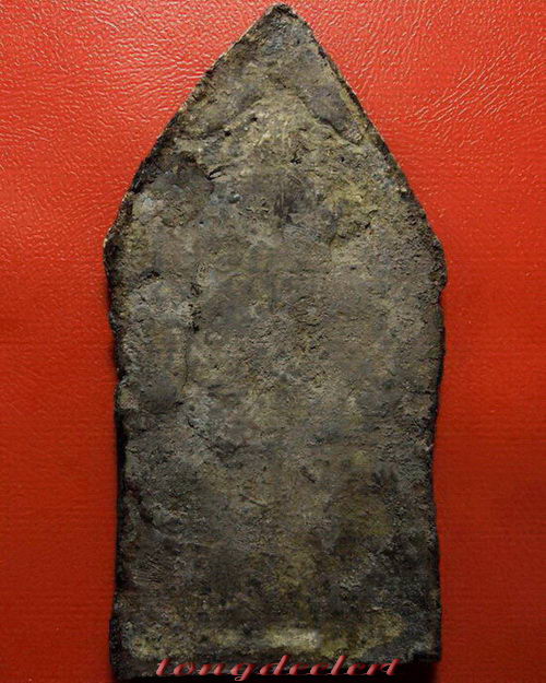 พระขุนแผนเนื้อตะกั่วสนิมแดง กรุวัดเทวสังฆาราม(วัดเหนือ) พระกรุยอดนิยมลุ่มน้ำแม่กลองค่ะ