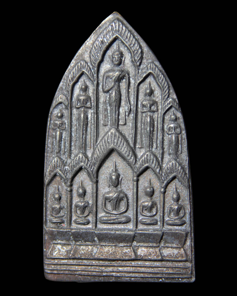  พระสิบทัศน์ หลวงพ่อเงิน วัดดอนยายหอม พิมพ์ใหญ่ปั้มปี 12