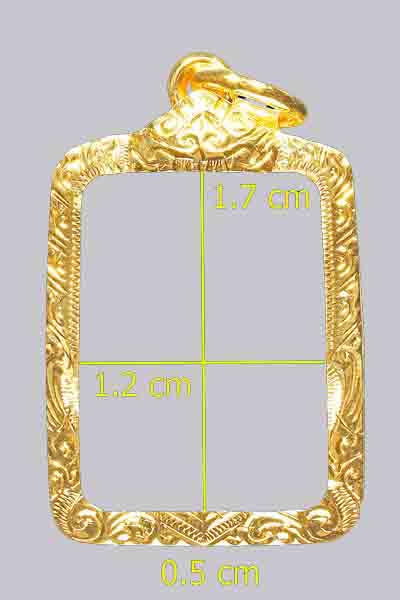 กรอบทอง สมเด็จคะแนนหลังยันต์เฑาะว์ หลวงปู่ทิม/พระนาดูลตัดเดี่ยว นน. 1.35 ราคา 2150 มือหนึ่ง