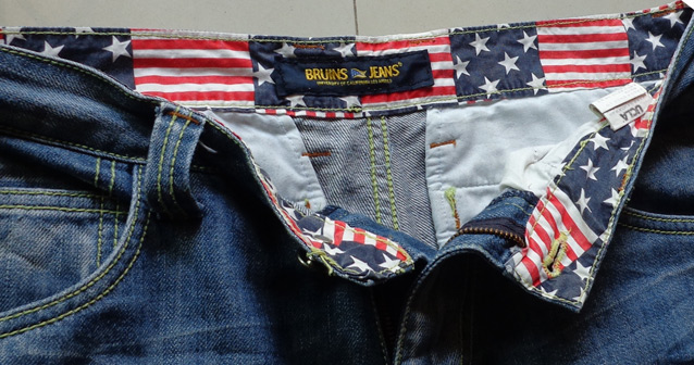 กางเกงยีนส์ BRUINS JEANS ของแท้ สไตล์อเมริกัน มาแล้วครับ ตัวนี้เอว 31 ครับ