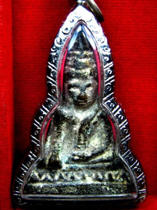 ไม่ต้องวัดใจ เคาะเดียวจัดไป พระหล่อหลวงพ่อโต วัดบางพลีใหญ่ใน สมุทรปราการ กรุแตก หลังเรียบ พร้อมตลับ