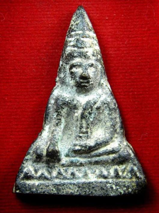 ไม่ต้องวัดใจ เคาะเดียวจัดไป พระหล่อหลวงพ่อโต วัดบางพลีใหญ่ใน สมุทรปราการ กรุแตก หลังเรียบ พร้อมตลับ