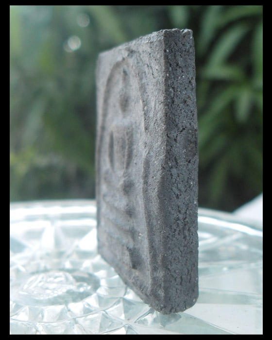 >> เคาะเดียว << พระสมเด็จ เนื้อผงใบลาน ปี 2513 วัดศิลขันธาราม หลังยันต์นูน >>ปิดลงกรุ<<