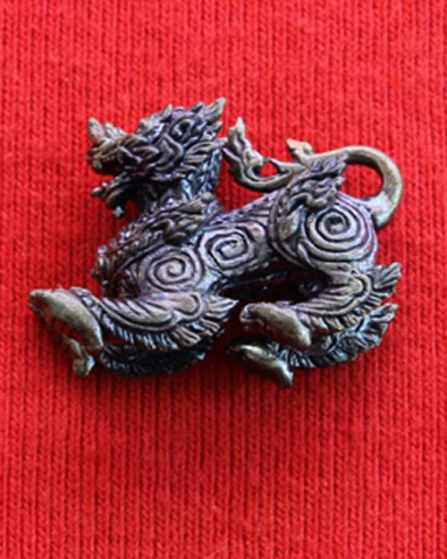 สิงห์เมตตาบารมี เนื้อทองสัมฤทธิ์ หลวงพ่อพูล วัดไผ่ล้อม