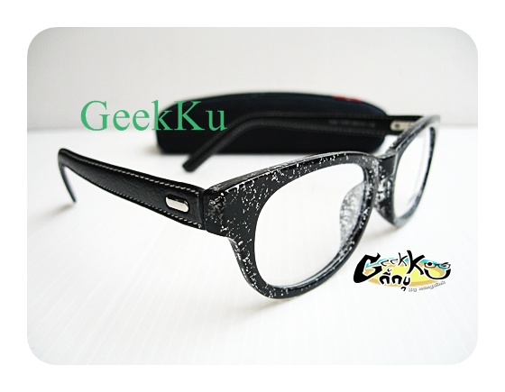  กรอบแว่น SODA ทรงกรอบเต็มสีดำ กรอบพลาสติก