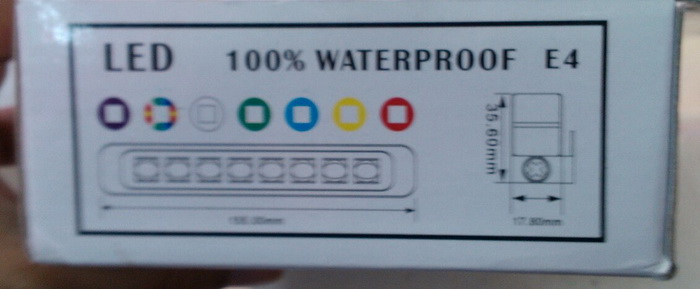 LED Daytime Running Light ไฟ 2 สี(ขาว+ไฟเลี้ยวสีเหลือง) 6 ดวง 