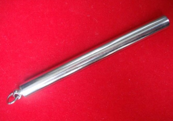 ประมูล หมวด:เบ็ดเตล็ด เกี่ยวกับพระเครื่อง  @@ปลอกตะกรุด สแตนเลส..ขนาดใหญ่ยาว 5 นิ้ว@@