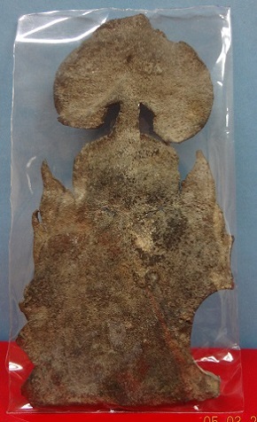 พระกรุวัดราชบูรณะ จ.อยุธยา เนื้อชินเงิน พิมพ์ซุ้มโพธิ์ใหญ่ องค์ 2 