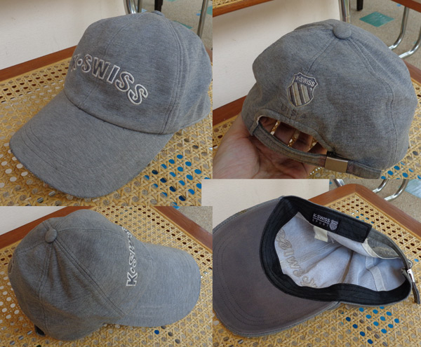 หมวก K SWISS ของแท้ สีเทา+ หมวก Newyork Yankees ของแท้  ได้ไปทีเดียว2ใบเลยครับ