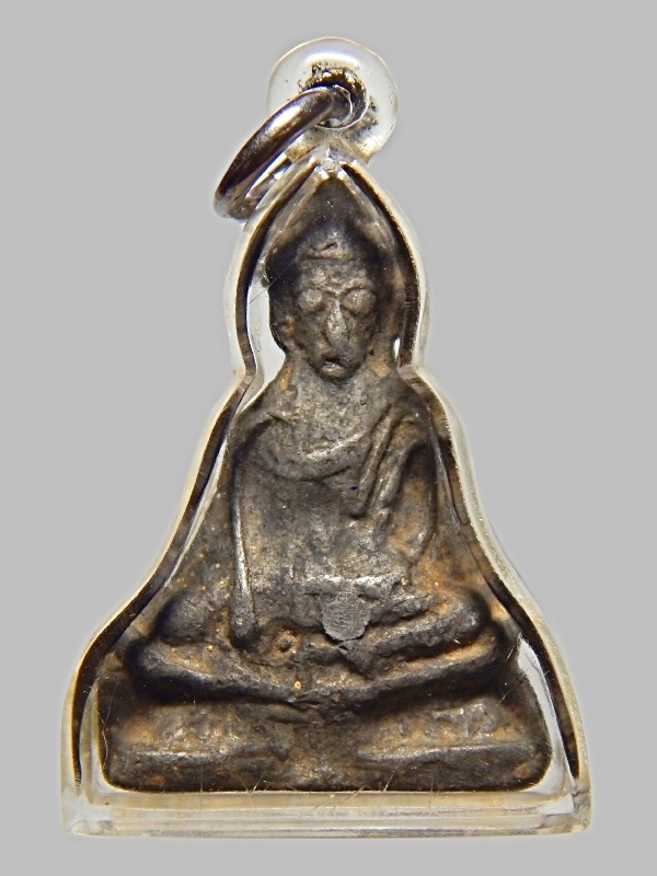 พระอู่ทองนั่งฐานผ้าทิพย์ กรุวัดเทวสังฆาราม จ.กาญจนบุรี