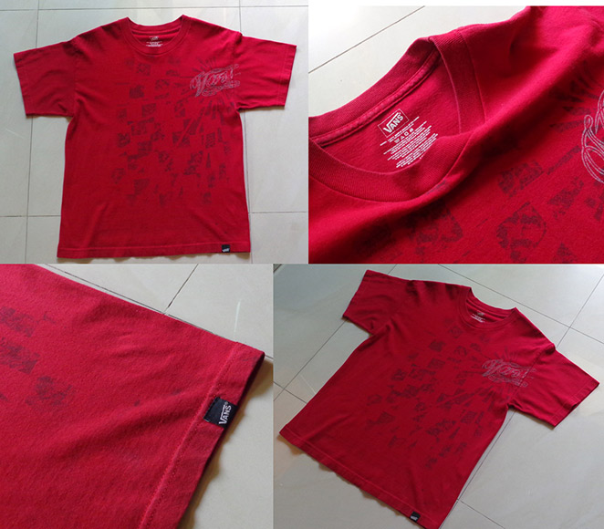 เสื้อ Vans ของแท้ สีแดง + เสื้อ DNKY ของแท้ สีม่วง ได้ไปทีเดียวเบอร์ M ทั้ง2ตัว,สวยทั้งคู่ครับ