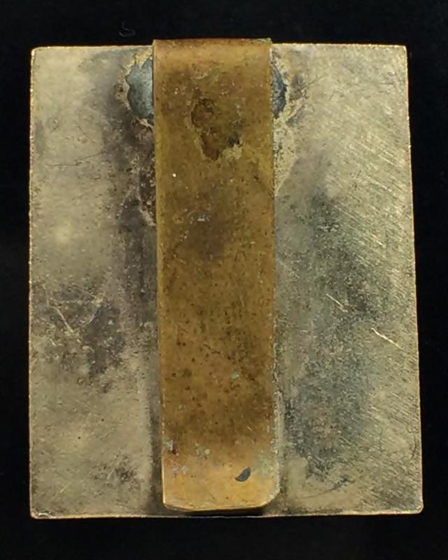 แหนบ เจ้าสัว แจกกรรมการ เนื้อเงินลงยา สร้าง69 เหรียญ วัดกลางบางแก้ว นครปฐม