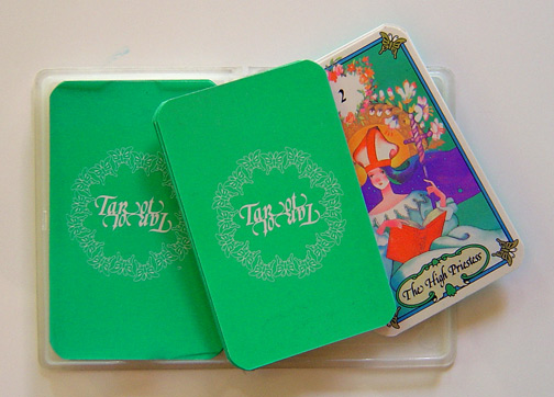 ไพ่ยิปซี TAROT IN BOX CASE 1 ชุด ในกล่องบรรจุพลาสติกแข็งสวยงาม