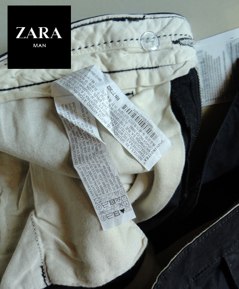 กางเกง ZARA แบรนด์สเปนดังระดับโลก, ผู้ชาย ของแท้ ของใหม่ครับ เอว32