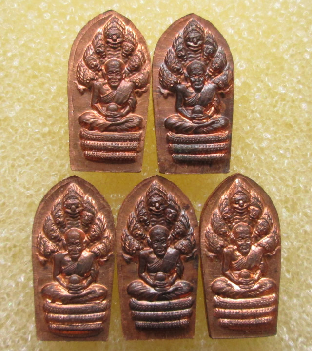 พระปรกใบมะขามราชันดำ รุ่นแรก (คนสองโลก) วัดพุทไธศวรรย์ ปี46