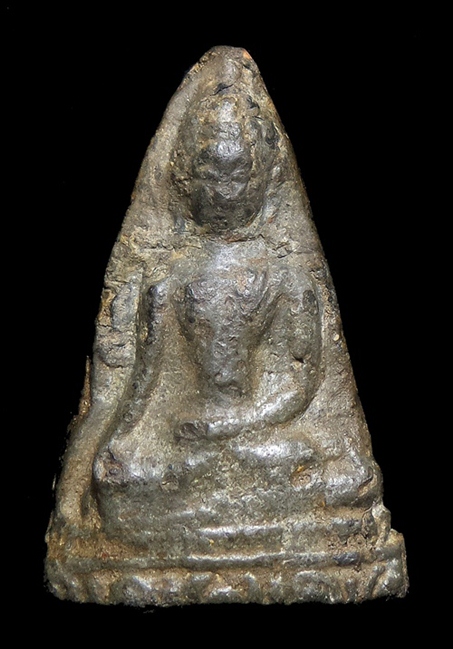 พระท่ามะปราง กรุวัดมหาธาตุ จ.สุโขทัย เนื้อชินเงิน