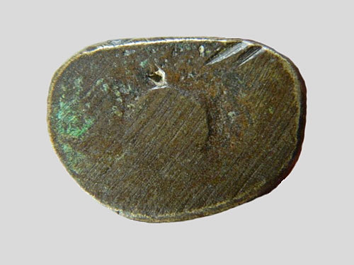 รูปหล่อหลวงพ่อเงิน  พิมพ์นิยม ฐานเตี้ย หน้าแป๊ะยิ้ม วัดท้ายน้ำ ค่ะ