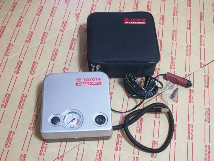 เครื่องเติมลมยาง "TOYOTA" ของแท้ๆศูนย์