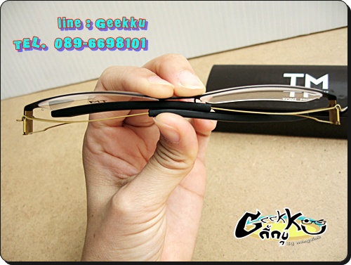  กรอบแว่นตาไททาเนียม TONY MORGAN รุ่น T021 (C4) กรอบ Titanium 