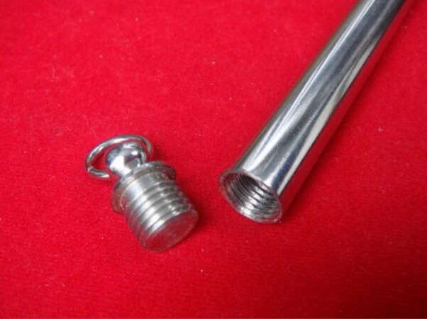  Big size @@ปลอกตะกรุด สแตนเลส..ขนาดใหญ่ยาว 5 นิ้ว@@    