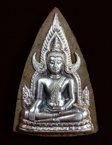 เคาะเดียว..พระพุทธชินราช รุ่น ญสส เนื้อว่านหน้ากากเงิน พ.ศ.2543 หลวงปู่หมุน หลวงปู่คำพันธ์ ฯลฯ