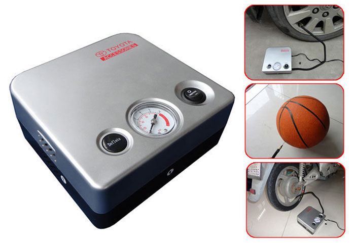 ปั๊มลม/เครื่องเติมลมยางเอนกประสงค์ "TOYOTA" ของแท้ศูนย์