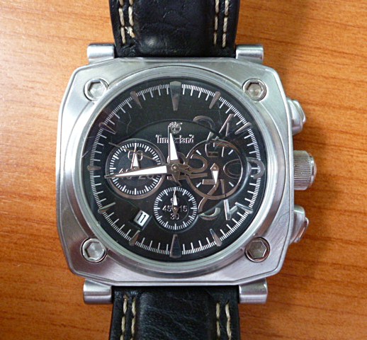 Timberland man's leather watch QT7121103