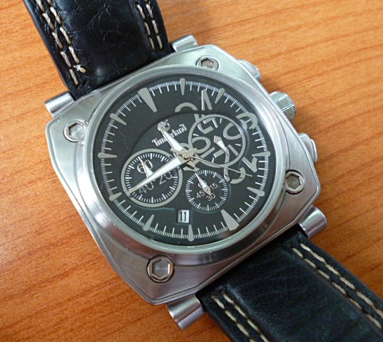 Timberland man's leather watch QT7121103